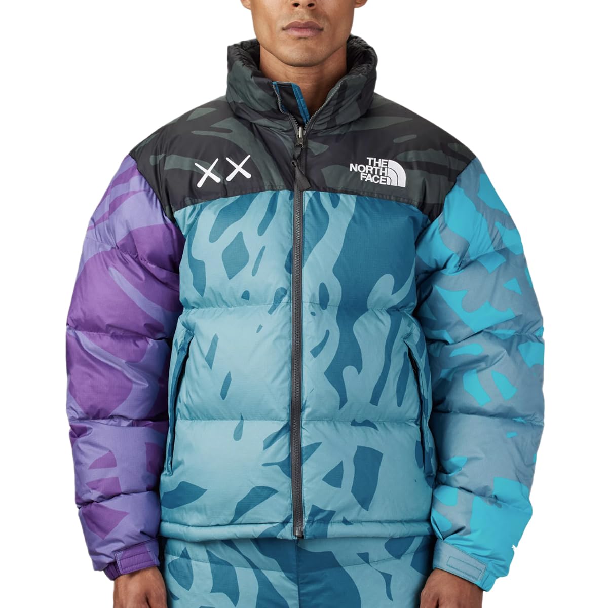 ジャケット・アウター The North Face Kaws Retro Nuptse Jacket Amazon | ザ ノースフェイス ダウンジャケット メンズ KAWS 1996 RETRO